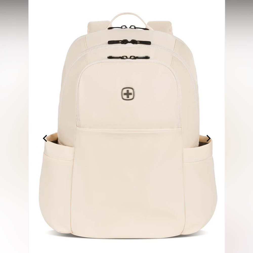 Swiss Tech THE BLOOM Cream Backpack - Picture 4 of 11